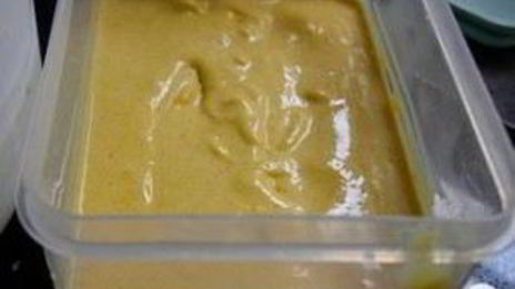 тыквенное мороженое с печеньем