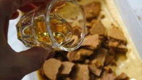 тыквенное мороженое с печеньем