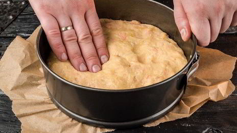 аппетитный пирог с рыбой