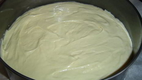 бисквитный пирог с медом и абрикосами