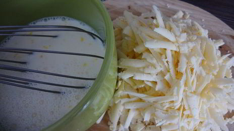 блинчатый пирог с курицей и грибами