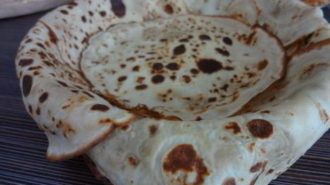 блинчатый пирог с курицей и грибами