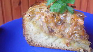 Быстрый пирог с капустой