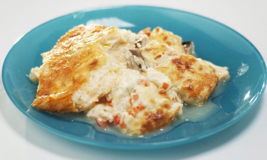 Рецепт быстрого пирога с овощами