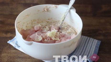 диетический пирог с курицей