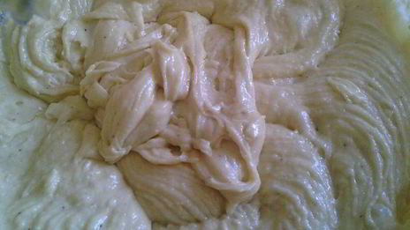 грушевый пирог с марципаном