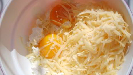 киш с кабачками и маслинами