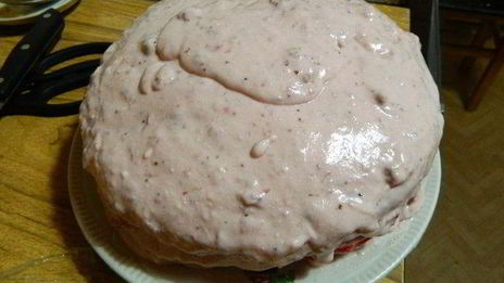 клубничный пирог