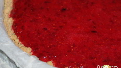 клюквенно-ореховый пирог