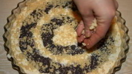 маковый пирог кольцо