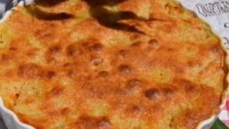 миндальный пирог с абрикосами