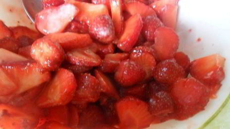 мини-пироги с клубникой