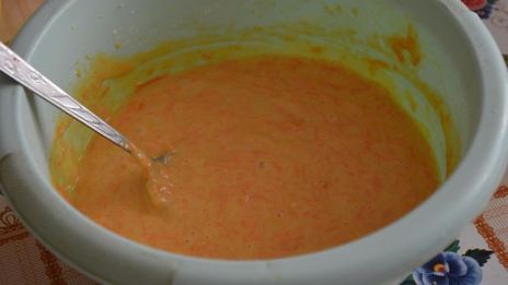 морковно-яблочный пирог осень