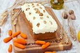 Морковный пирог с орехами
