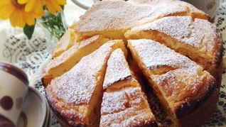 Морковный пирог со сливочной прослойкой