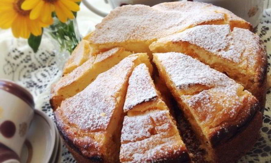 Рецепт морковного пирога со сливочной прослойкой