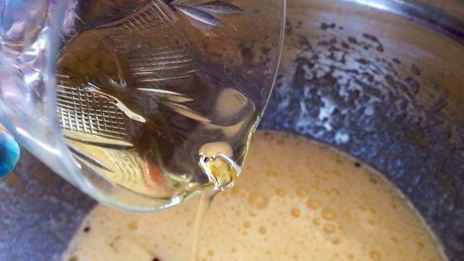 морковный пирог со сливочной прослойкой