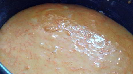 морковный пирог со сливочной прослойкой