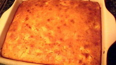 морковный пряный пирог с фруктами