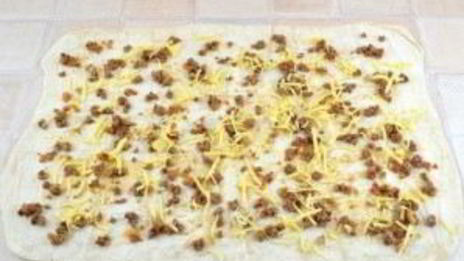 мясной пирог из лаваша