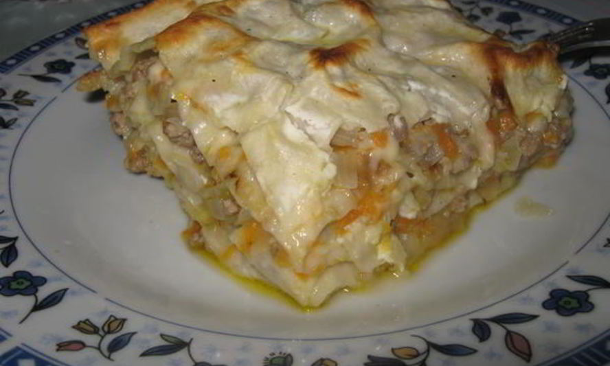 Рецепт мясного пирога