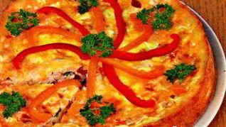 Овощной пирог Цветная сказка