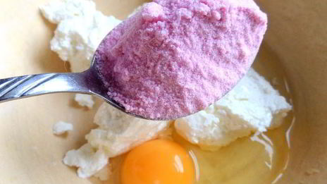 песочный пирог с фруктами в творожном муссе