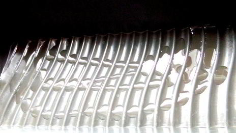 песочный пирог с фруктами в творожном муссе