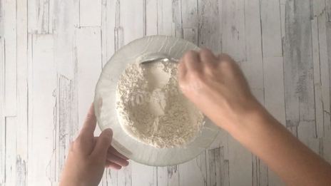 песочный вишневый пирог