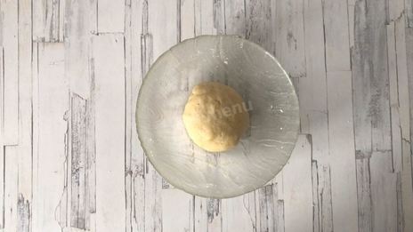 песочный вишневый пирог