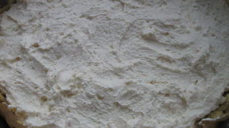 пирог из песочного теста с творожной начинкой