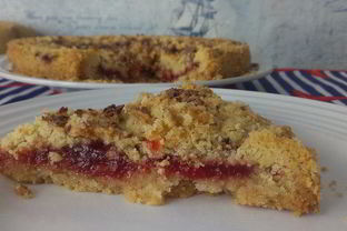 Пирог из песочной крошки