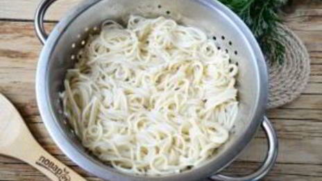 пирог из спагетти болоньезе