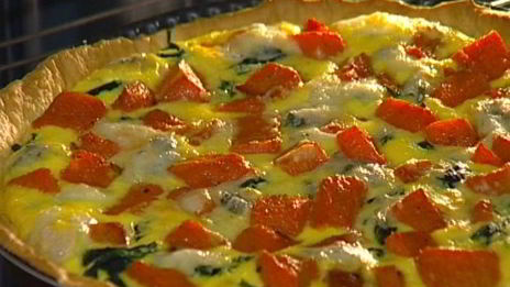 пирог из тыквы с горгонзолой