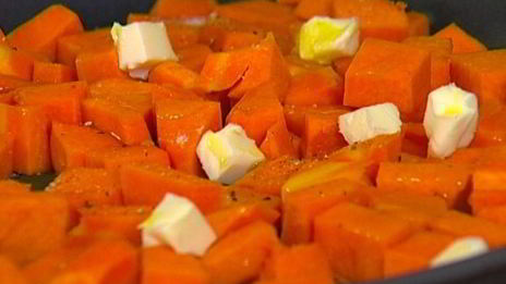 пирог из тыквы с горгонзолой