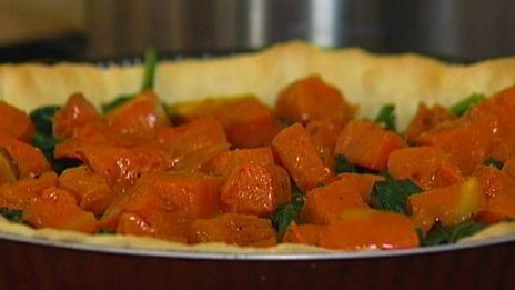 пирог из тыквы с горгонзолой