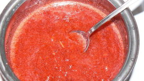 пирог кокосово-клубничный