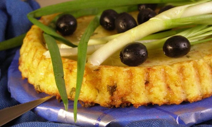 Рецепт пирога кускус на укус с беконом