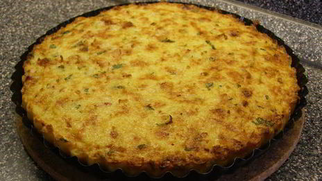 пирог кускус на укус с беконом