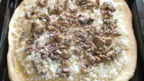 пирог на кефире с рыбой