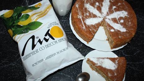 пирог праздник сладкоежки с отрубями и грушами