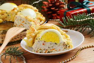 Пирог Рождественское кольцо