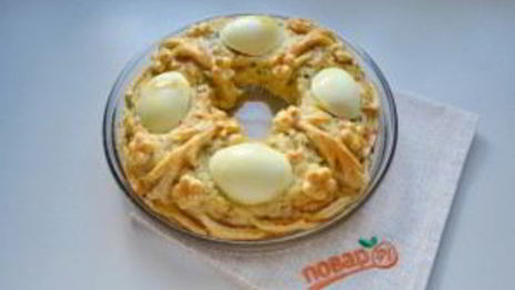 пирог рождественское кольцо