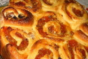 Пирог с абрикосовым вареньем