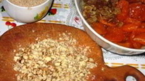 пирог с абрикосовым вареньем