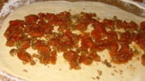 пирог с абрикосовым вареньем