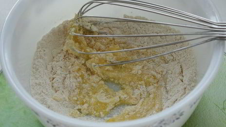 пирог с брусникой и заварным кремом