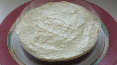 пирог с брусникой и заварным кремом