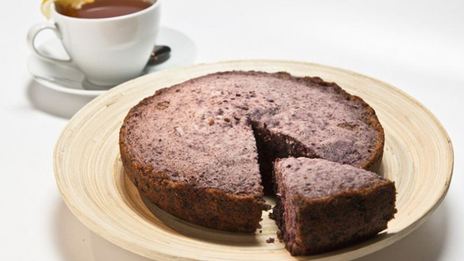 пирог с голубикой