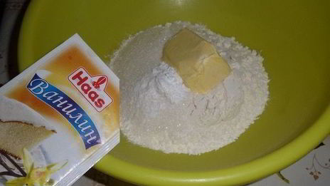 пирог с грушами